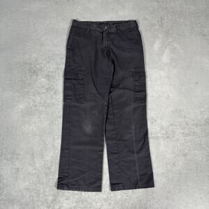 Dickies Cargo Work Pants Black - Size: 32x30